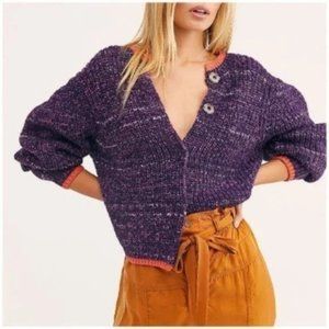Free People Walk on By Cardigan Sweater. S
